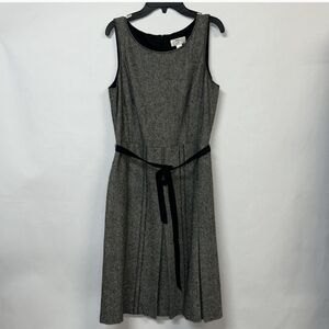 Ann Taylor Loft sleeveless dress 6Wool Rayon